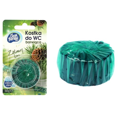 Kostka barwiąca do WC 50g ZIELONY LAS.jpg