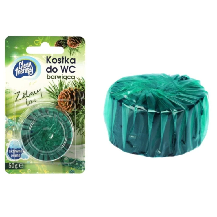 Kostka barwiąca do WC 50g ZIELONY LAS.jpg
